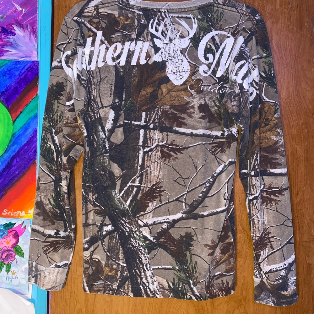 Camouflage southern made shirt